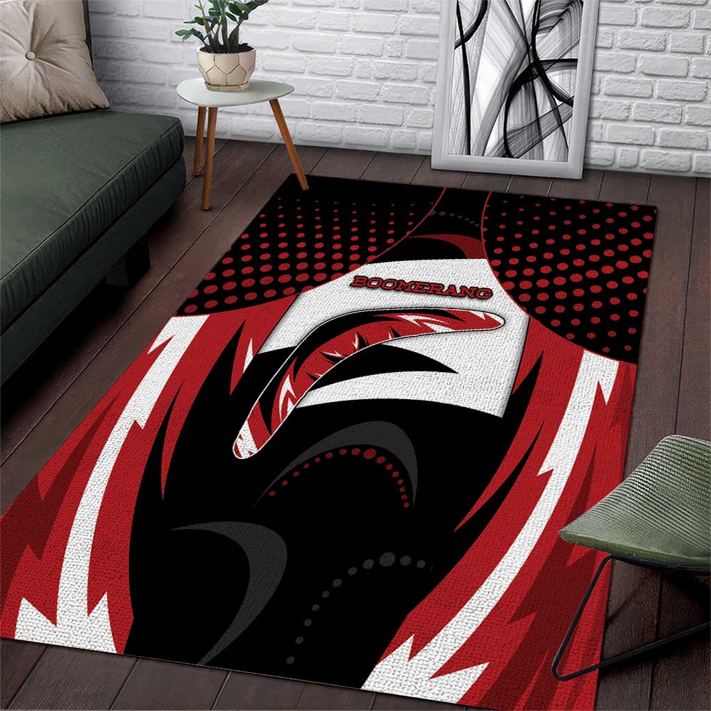 Boomerang Area Rug Unique Style