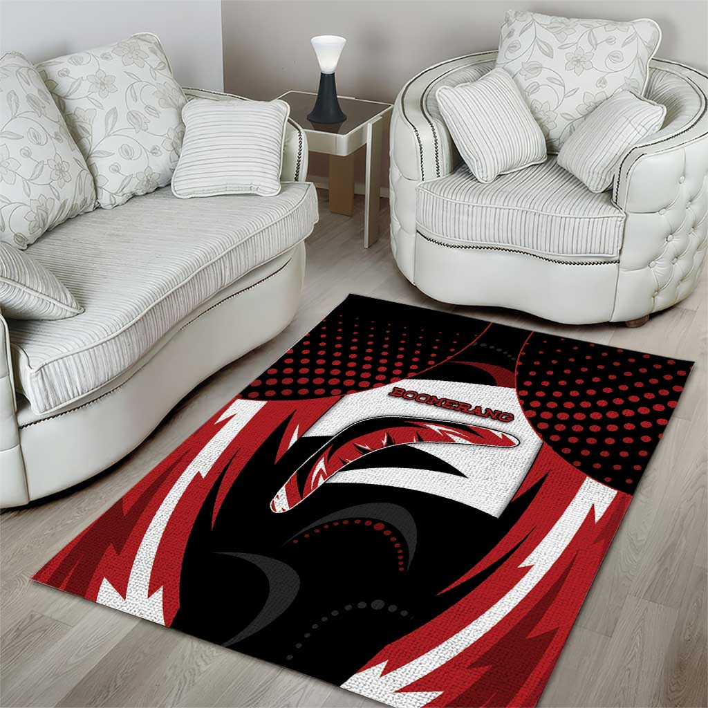 Boomerang Area Rug Unique Style