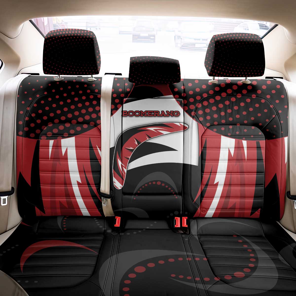 Boomerang Back Car Seat Cover Unique Style