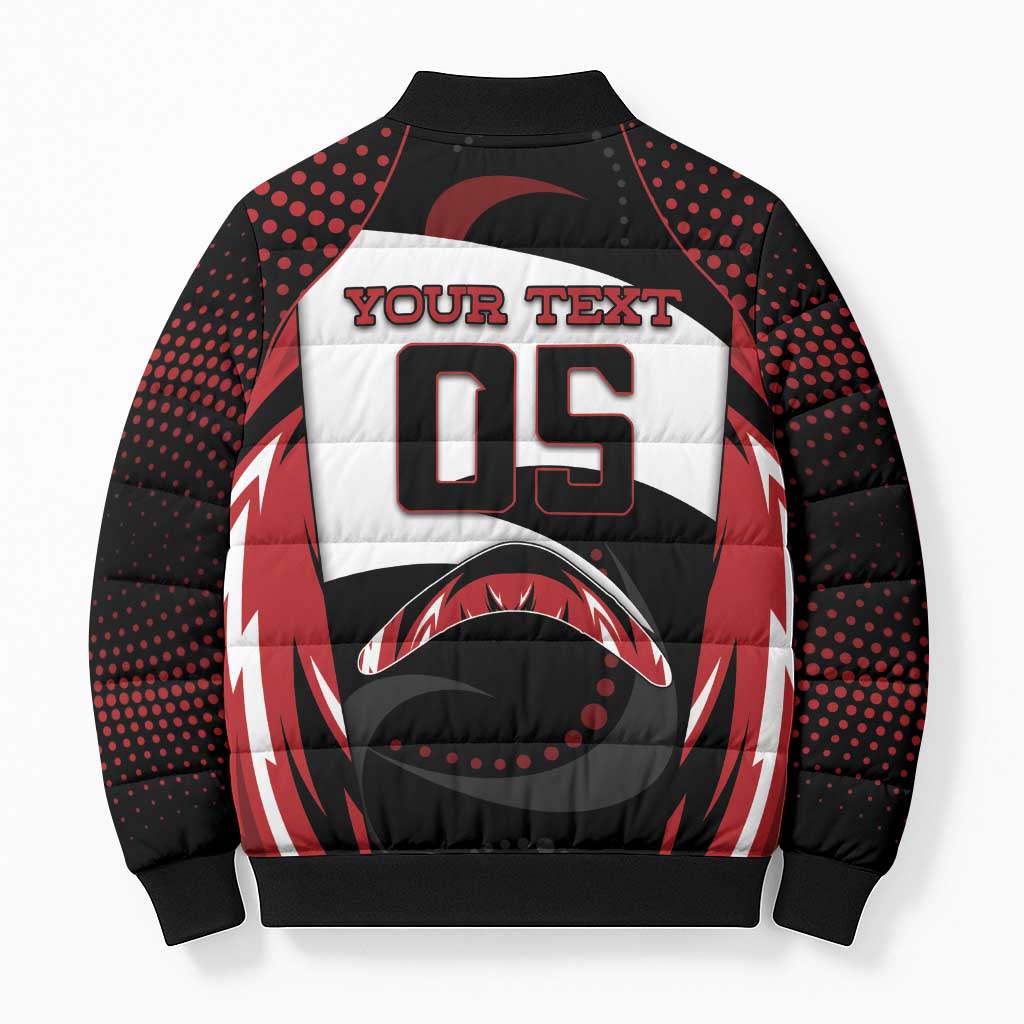Custom Boomerang Bomber Puffer Jacket Unique Style