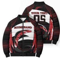 Custom Boomerang Bomber Puffer Jacket Unique Style