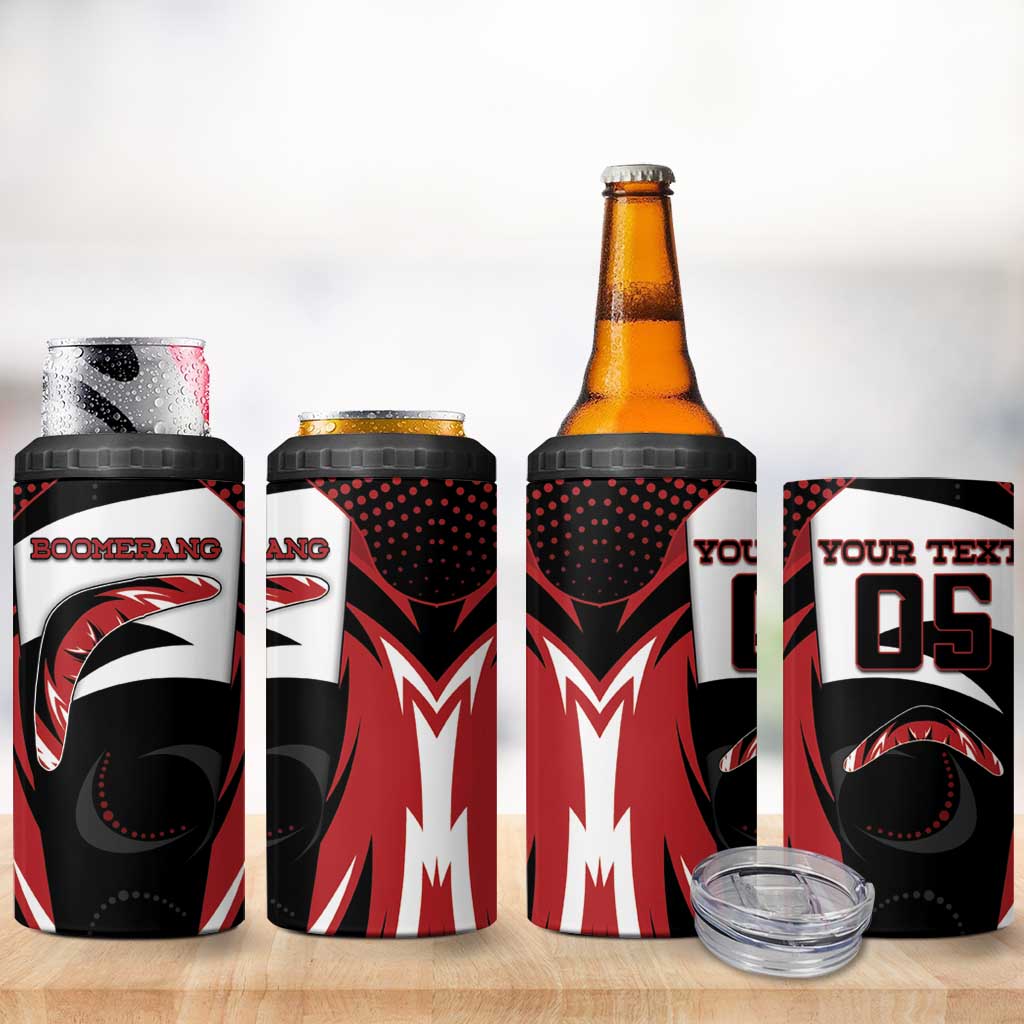 Custom Boomerang 4 in 1 Can Cooler Tumbler Unique Style