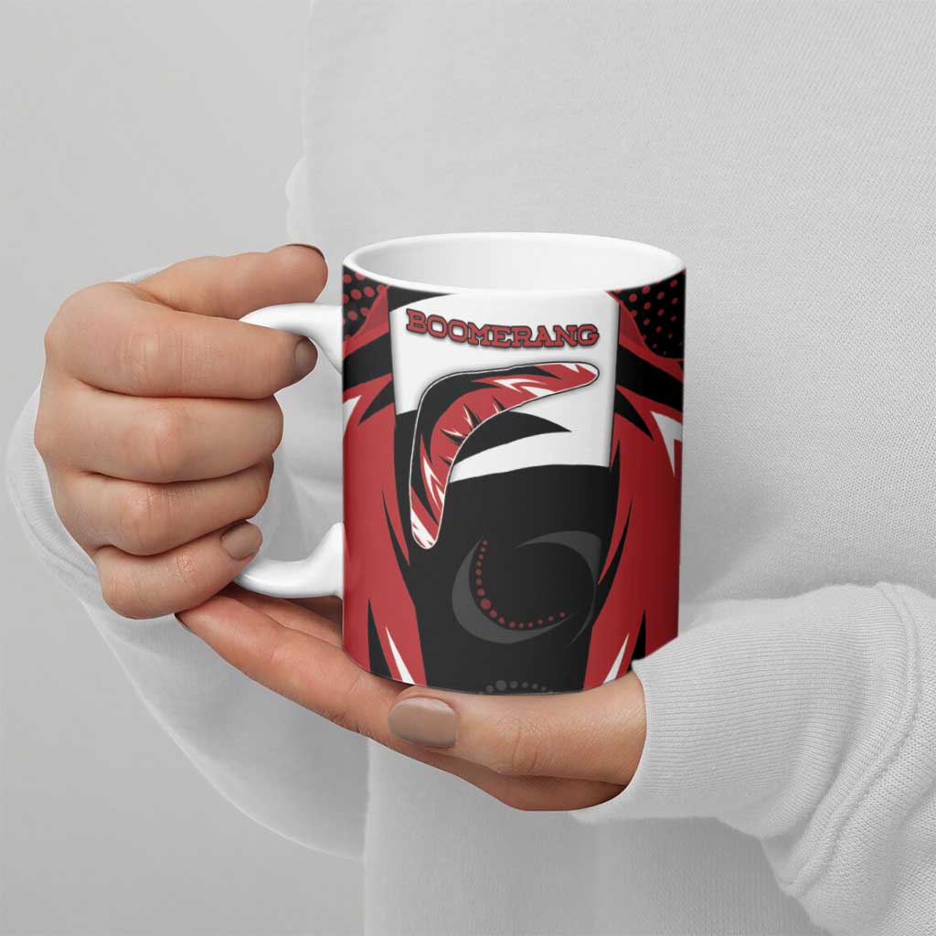 Custom Boomerang Ceramic Mug Unique Style