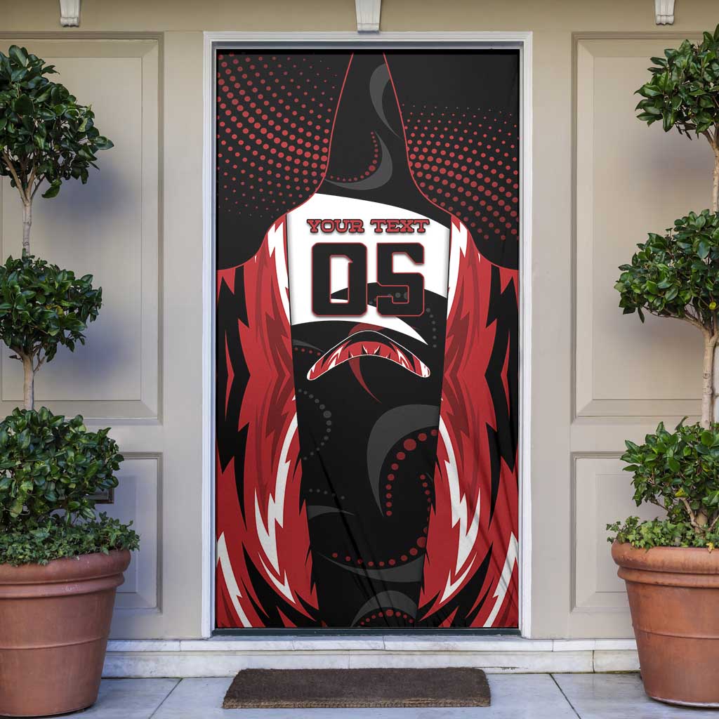 Custom Boomerang Door Cover Unique Style