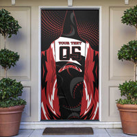 Custom Boomerang Door Cover Unique Style