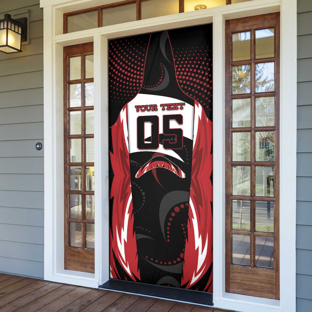 Custom Boomerang Door Cover Unique Style