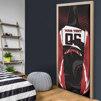 Custom Boomerang Door Cover Unique Style