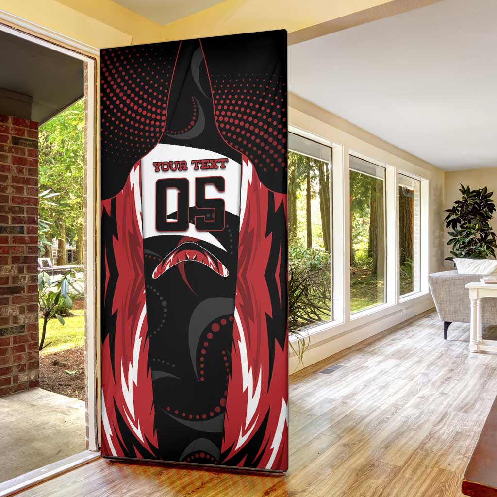 Custom Boomerang Door Cover Unique Style
