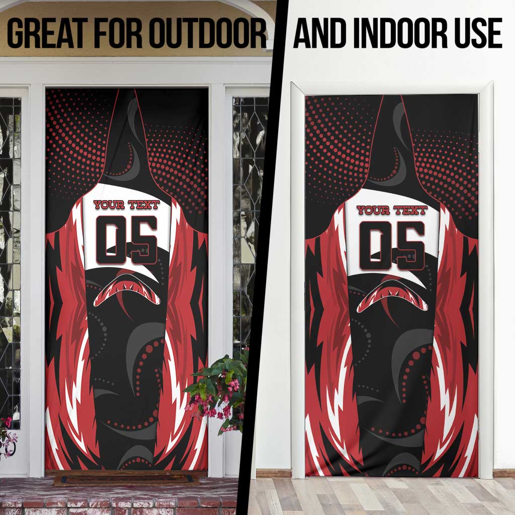 Custom Boomerang Door Cover Unique Style