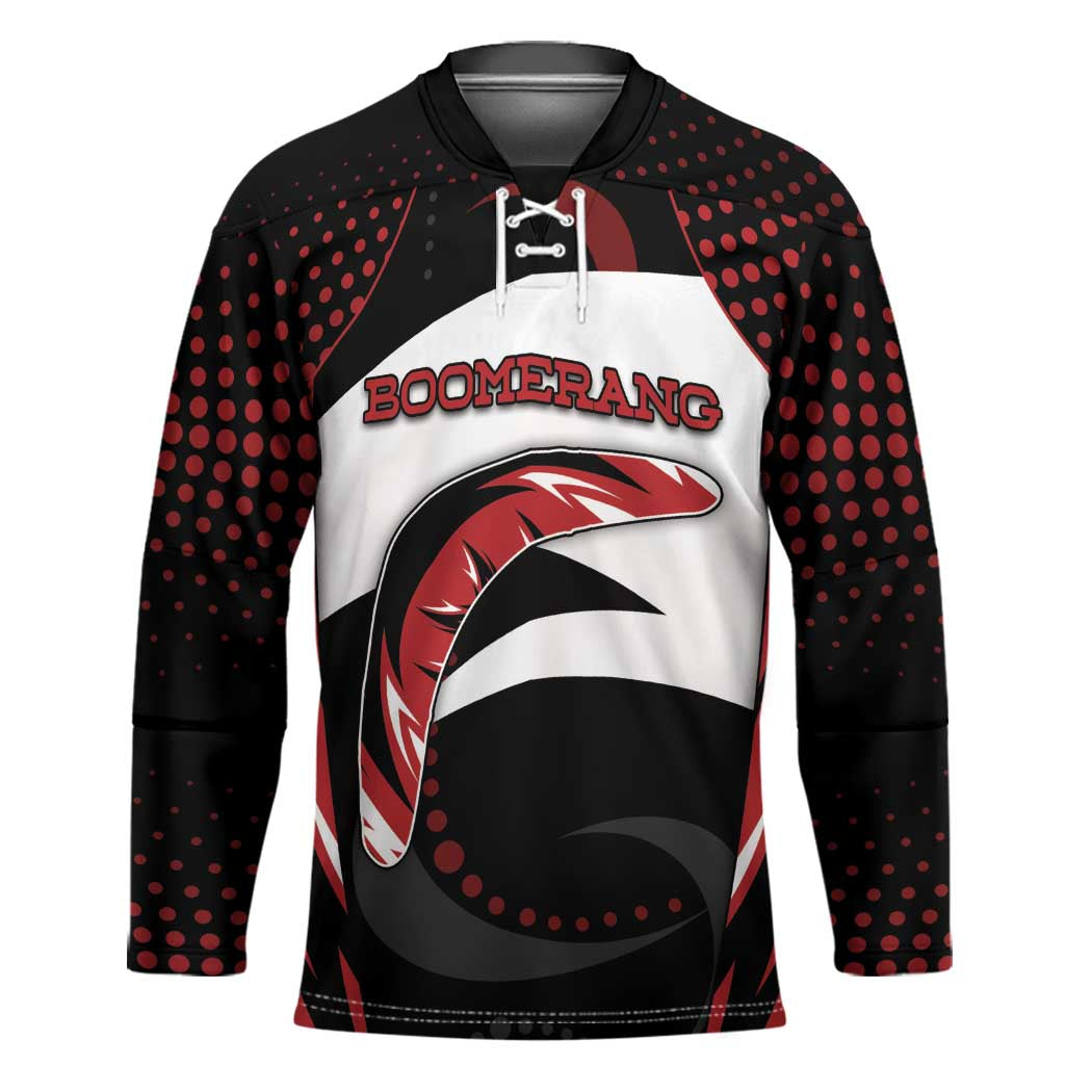 Custom Boomerang Hockey Jersey Unique Style