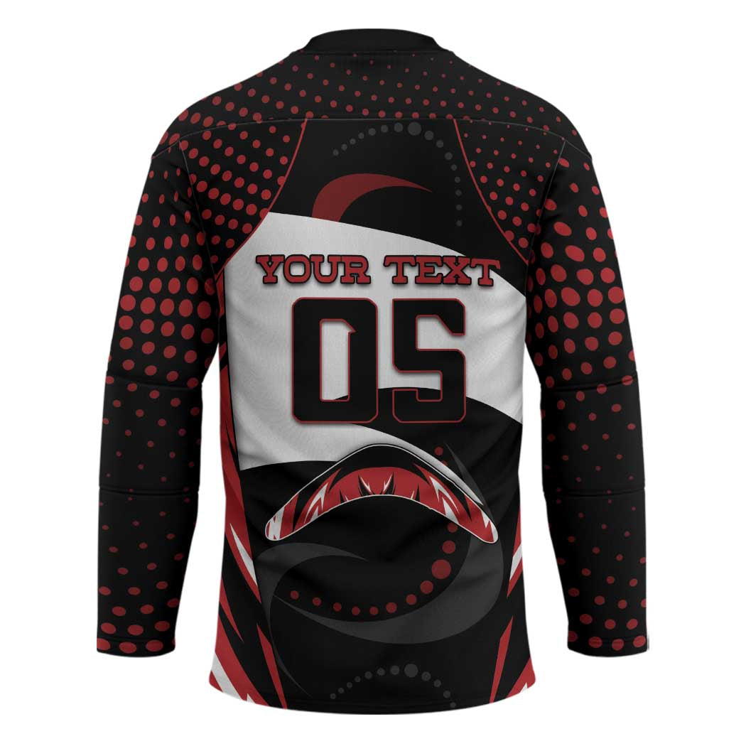 Custom Boomerang Hockey Jersey Unique Style