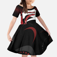 Custom Boomerang Kid Short Sleeve Dress Unique Style