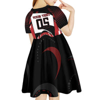 Custom Boomerang Kid Short Sleeve Dress Unique Style