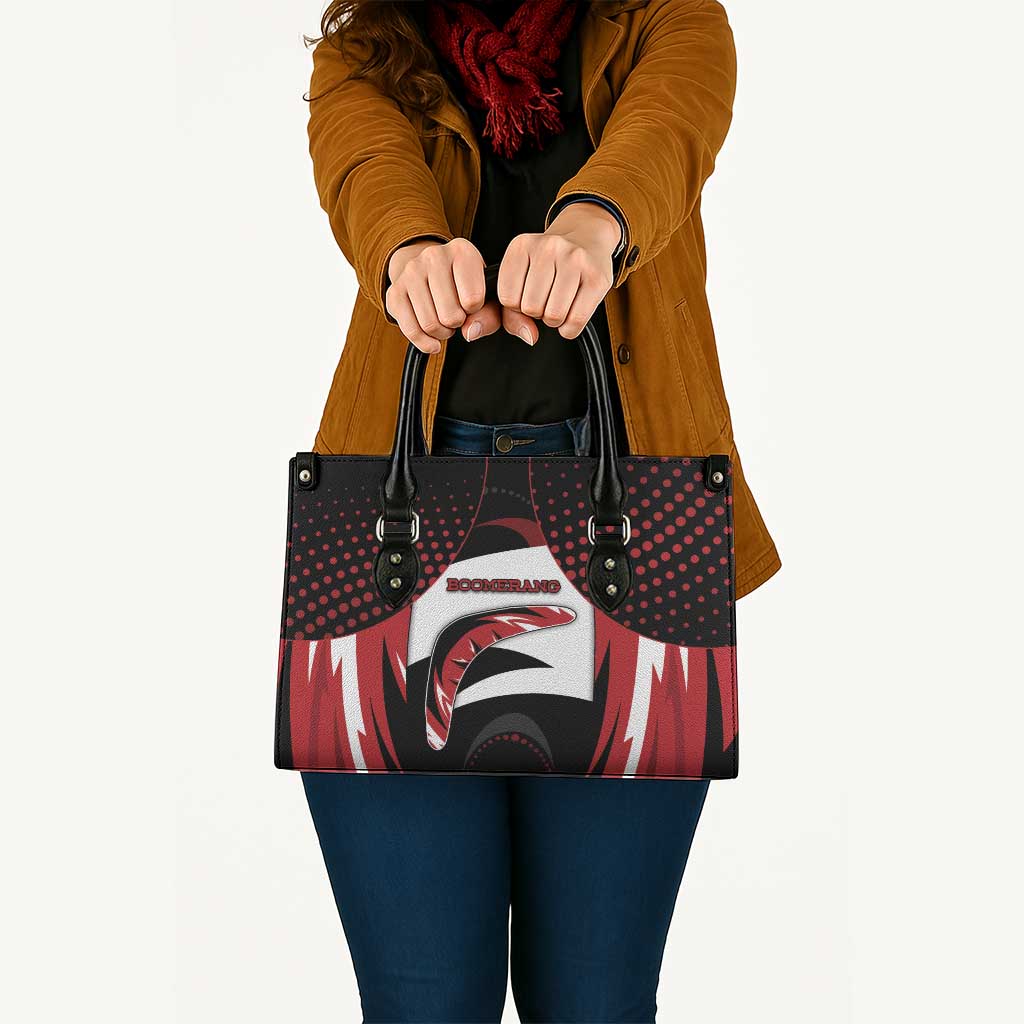 Boomerang Leather Bag Unique Style