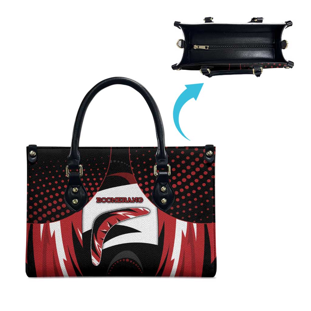 Boomerang Leather Bag Unique Style