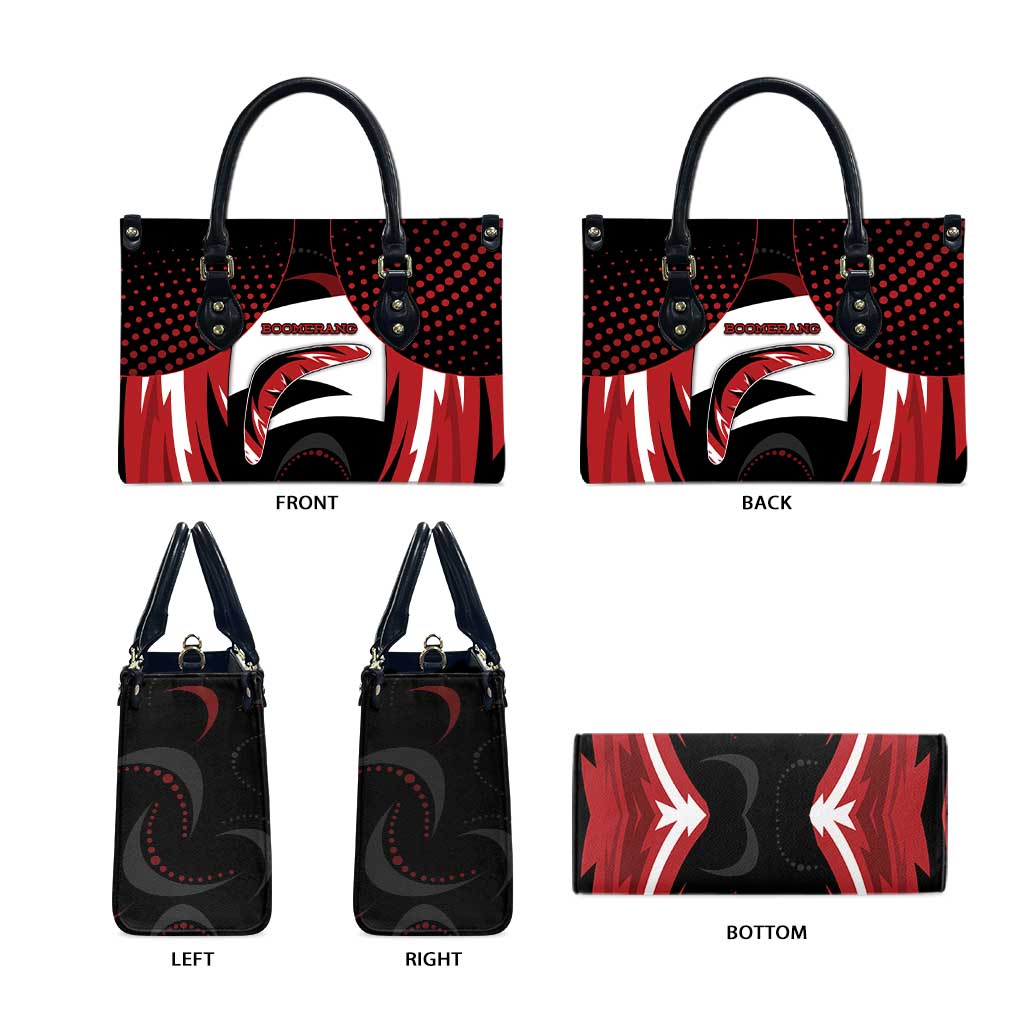 Boomerang Leather Bag Unique Style