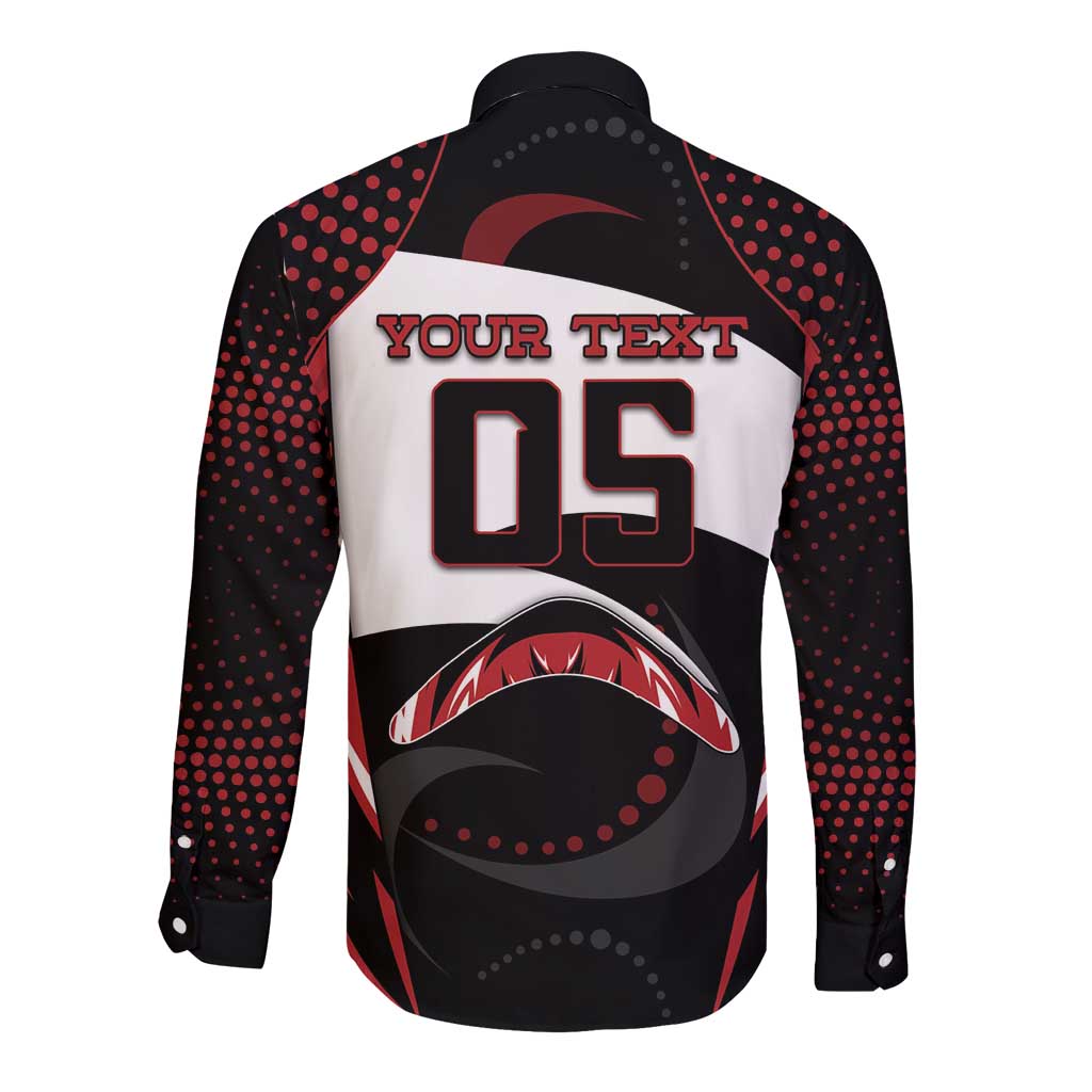Custom Boomerang Long Sleeve Button Shirt Unique Style
