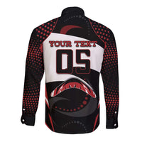 Custom Boomerang Long Sleeve Button Shirt Unique Style