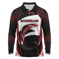 Custom Boomerang Long Sleeve Polo Shirt Unique Style