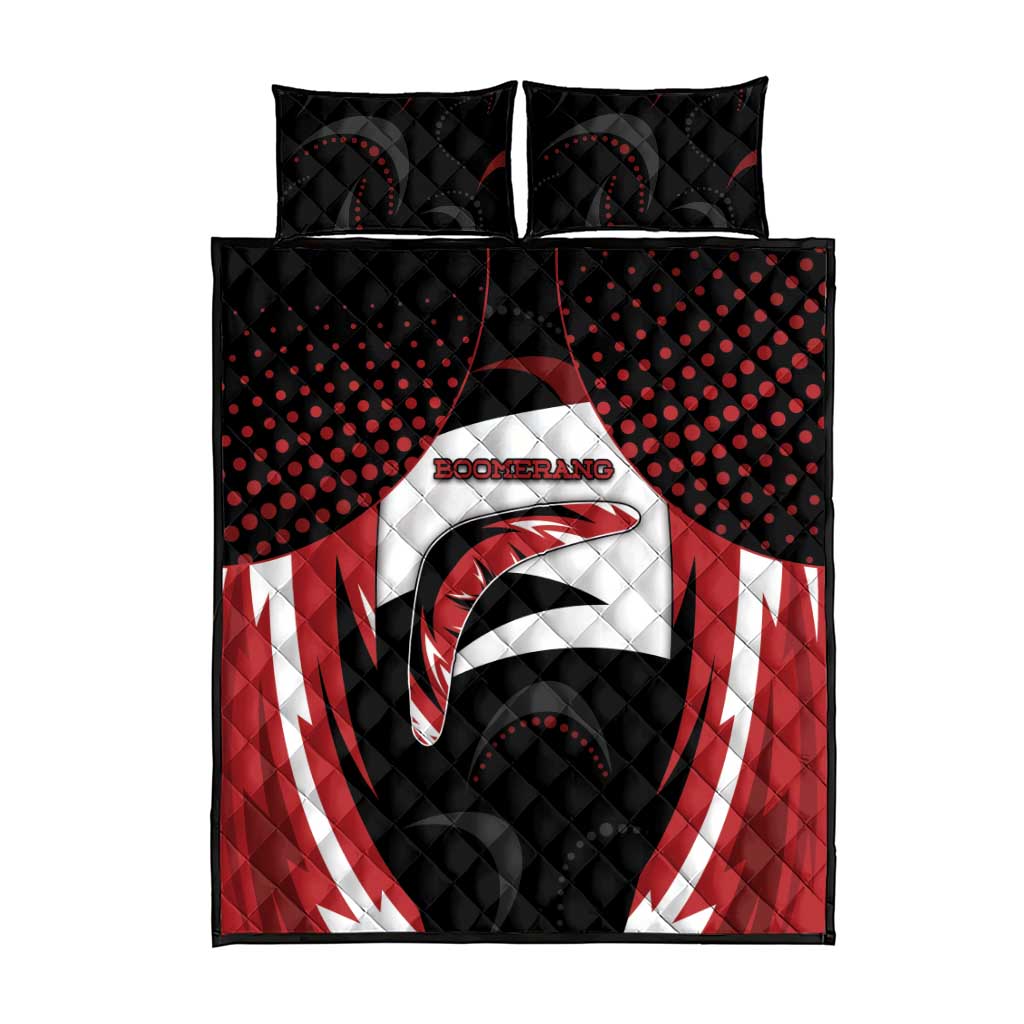 Boomerang Quilt Bed Set Unique Style