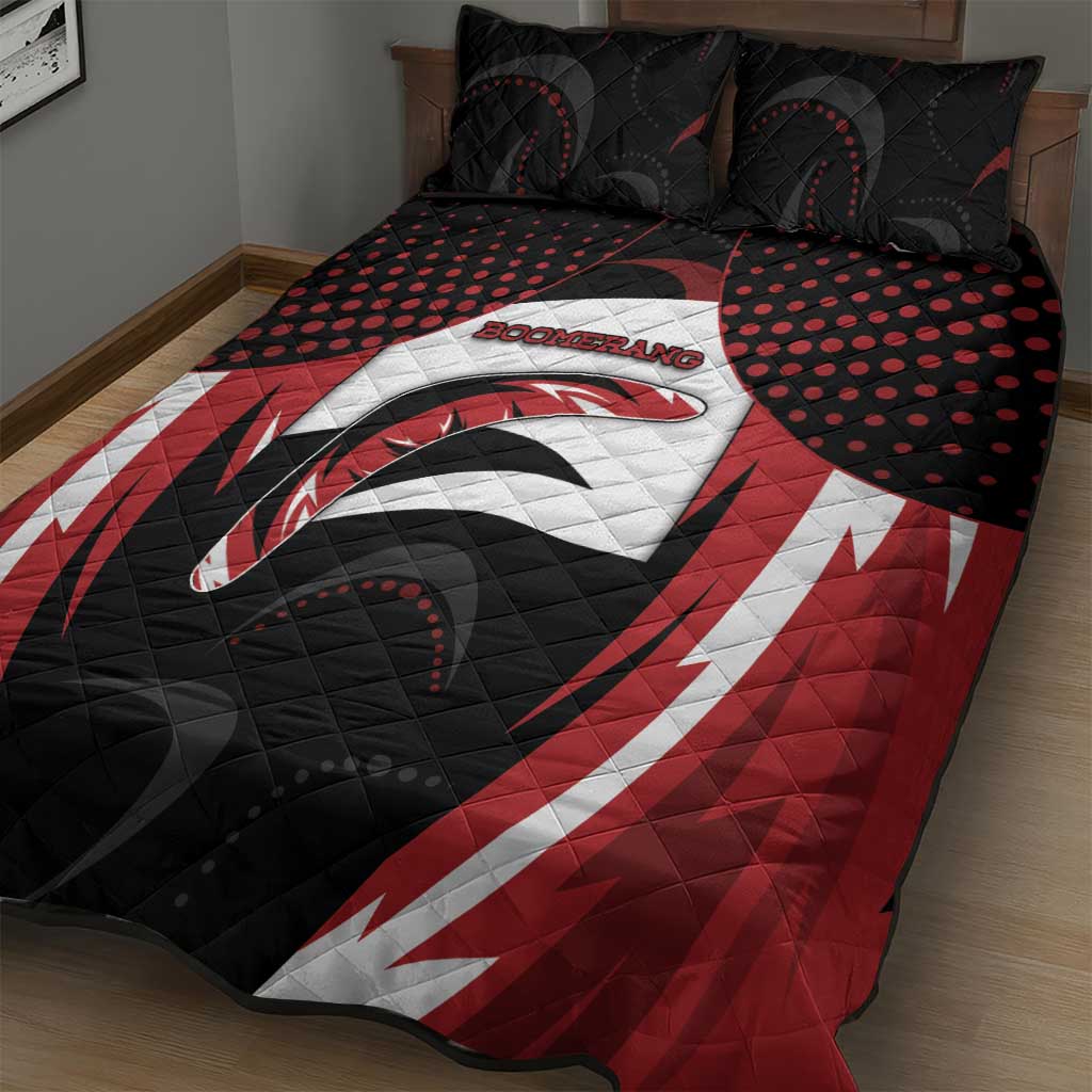 Boomerang Quilt Bed Set Unique Style