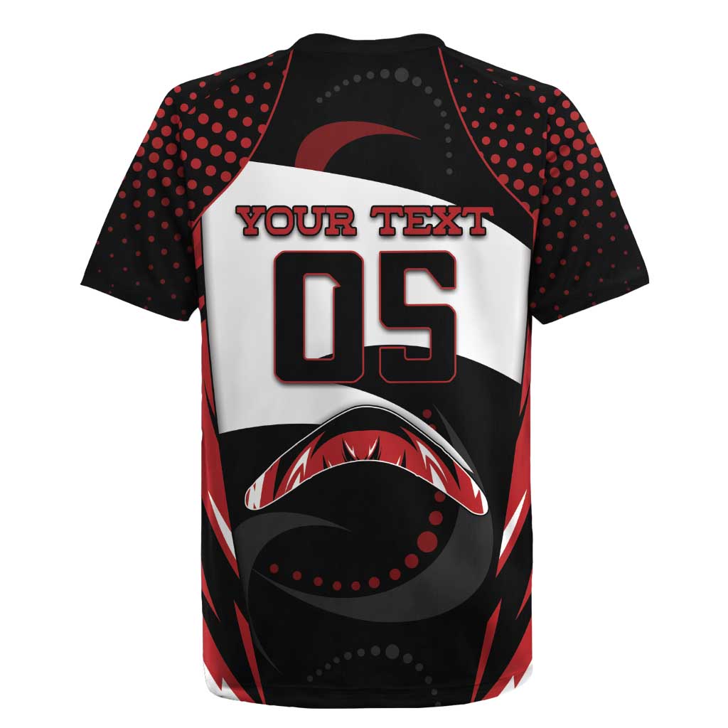 Custom Boomerang Rugby Jersey Unique Style
