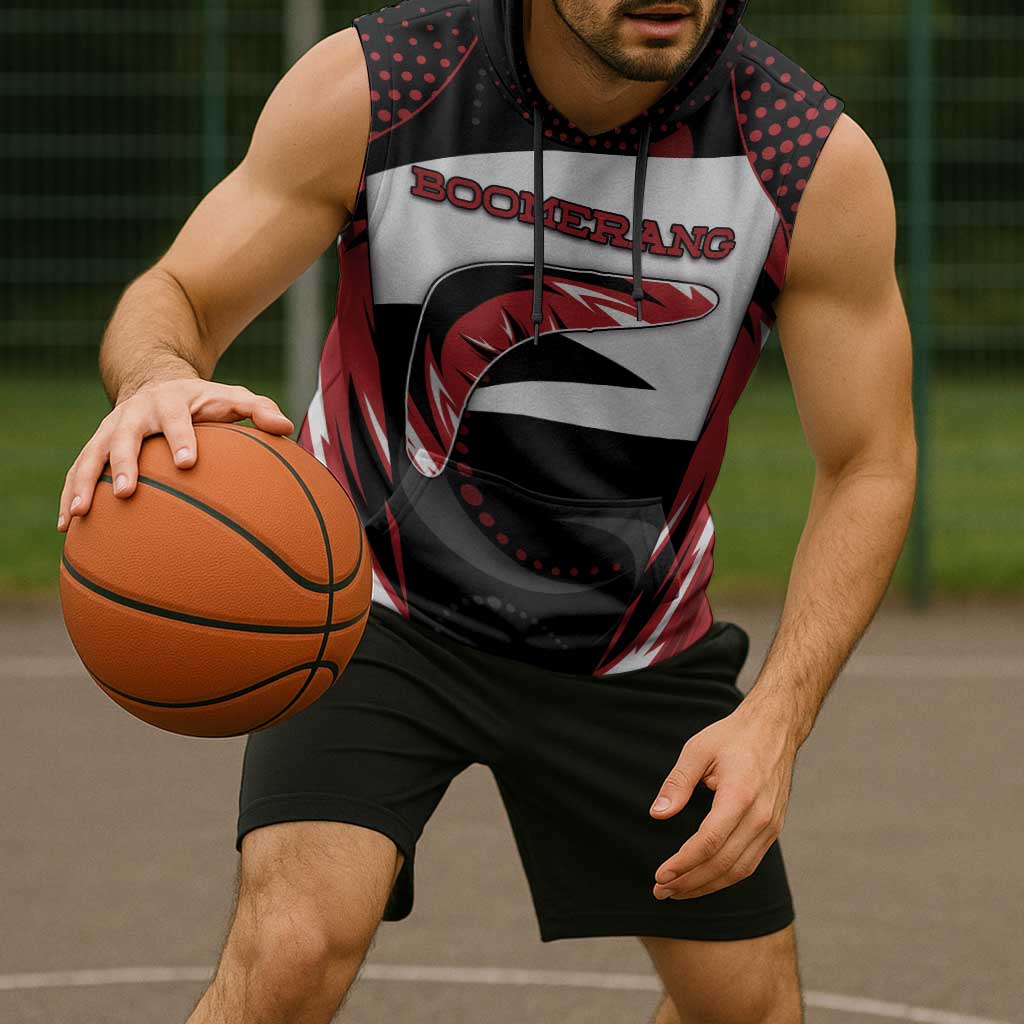 Custom Boomerang Sleeveless Hoodie Unique Style