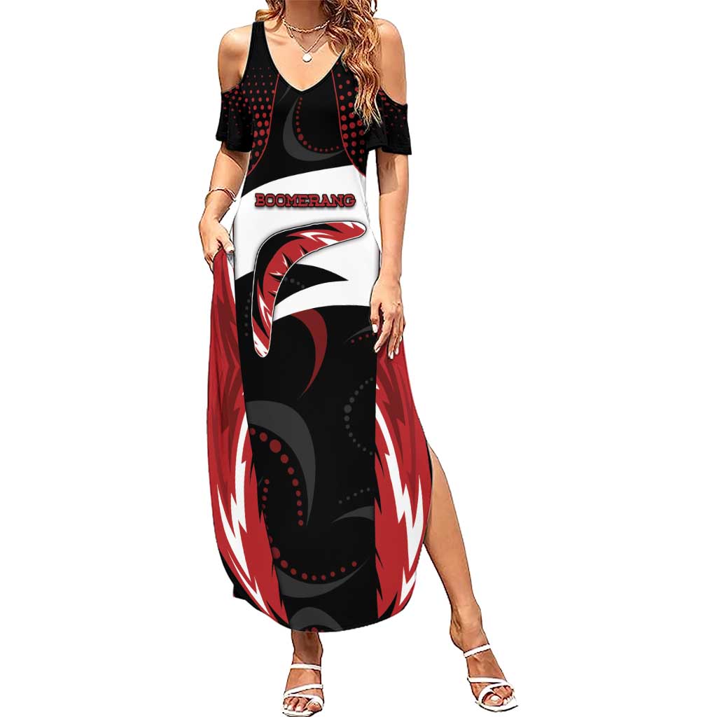 Custom Boomerang Summer Maxi Dress Unique Style