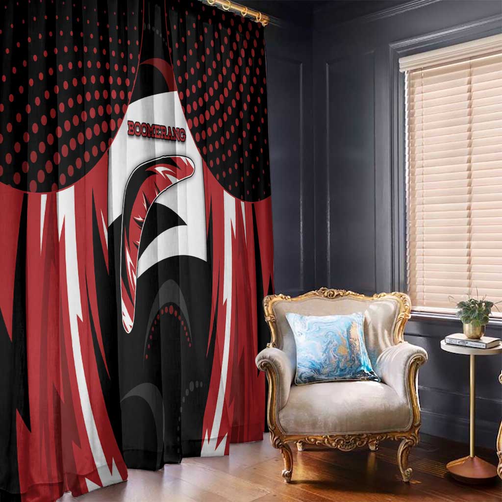 Boomerang Window Curtain Unique Style