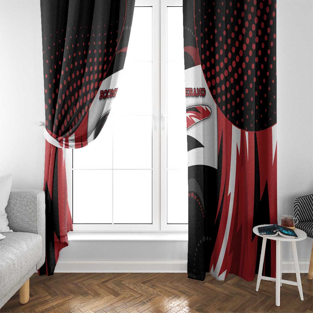 Boomerang Window Curtain Unique Style