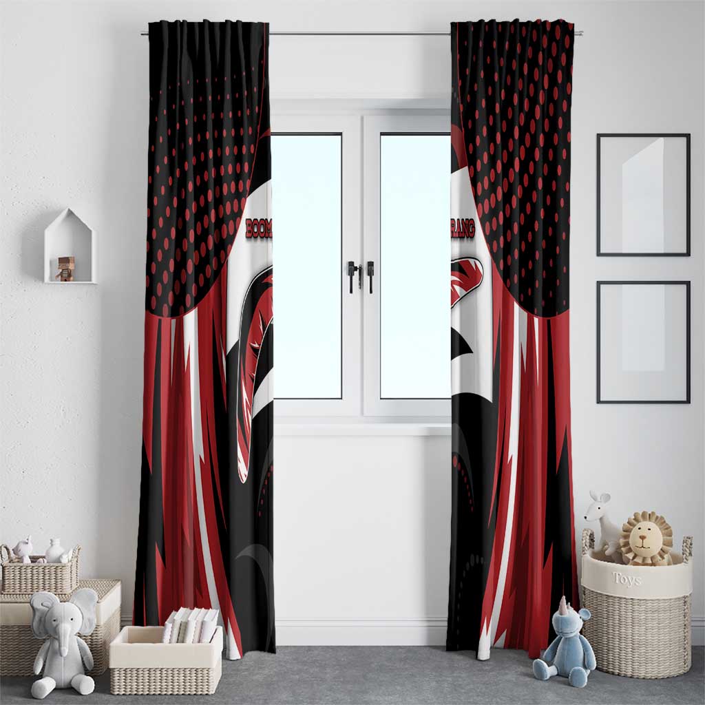 Boomerang Window Curtain Unique Style