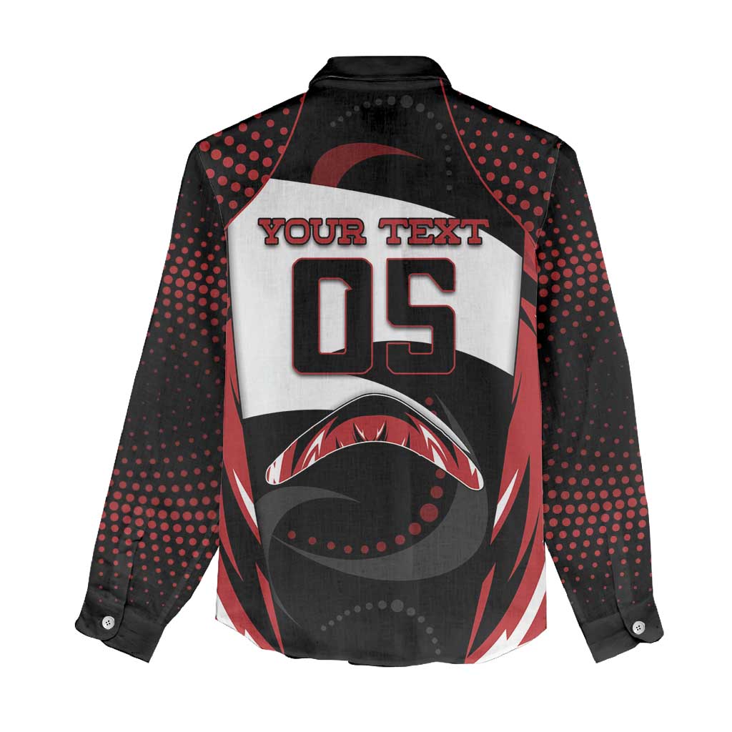 Custom Boomerang Women Casual Shirt Unique Style