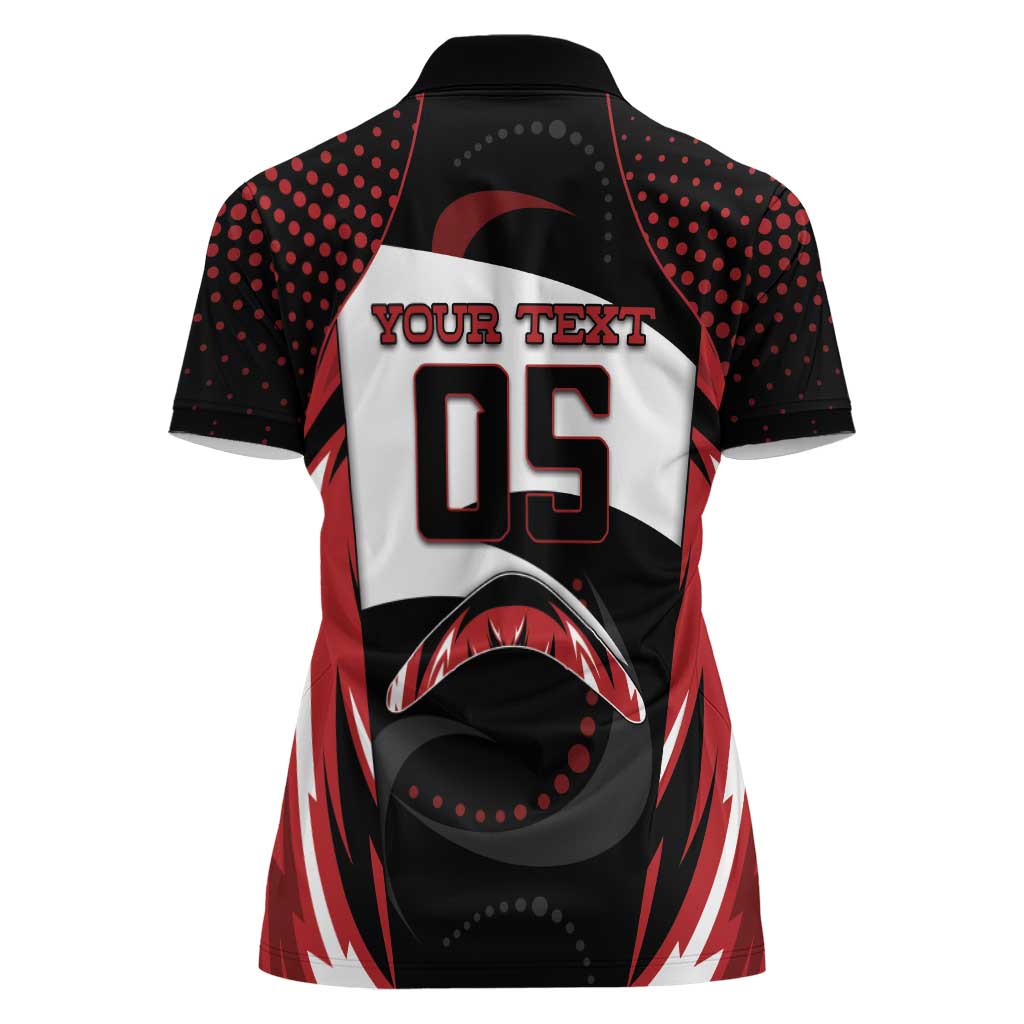 Custom Boomerang Women Polo Shirt Unique Style