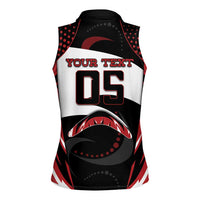 Custom Boomerang Women Sleeveless Polo Shirt Unique Style