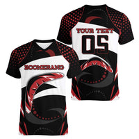 Custom Boomerang Women V-Neck T-Shirt Unique Style