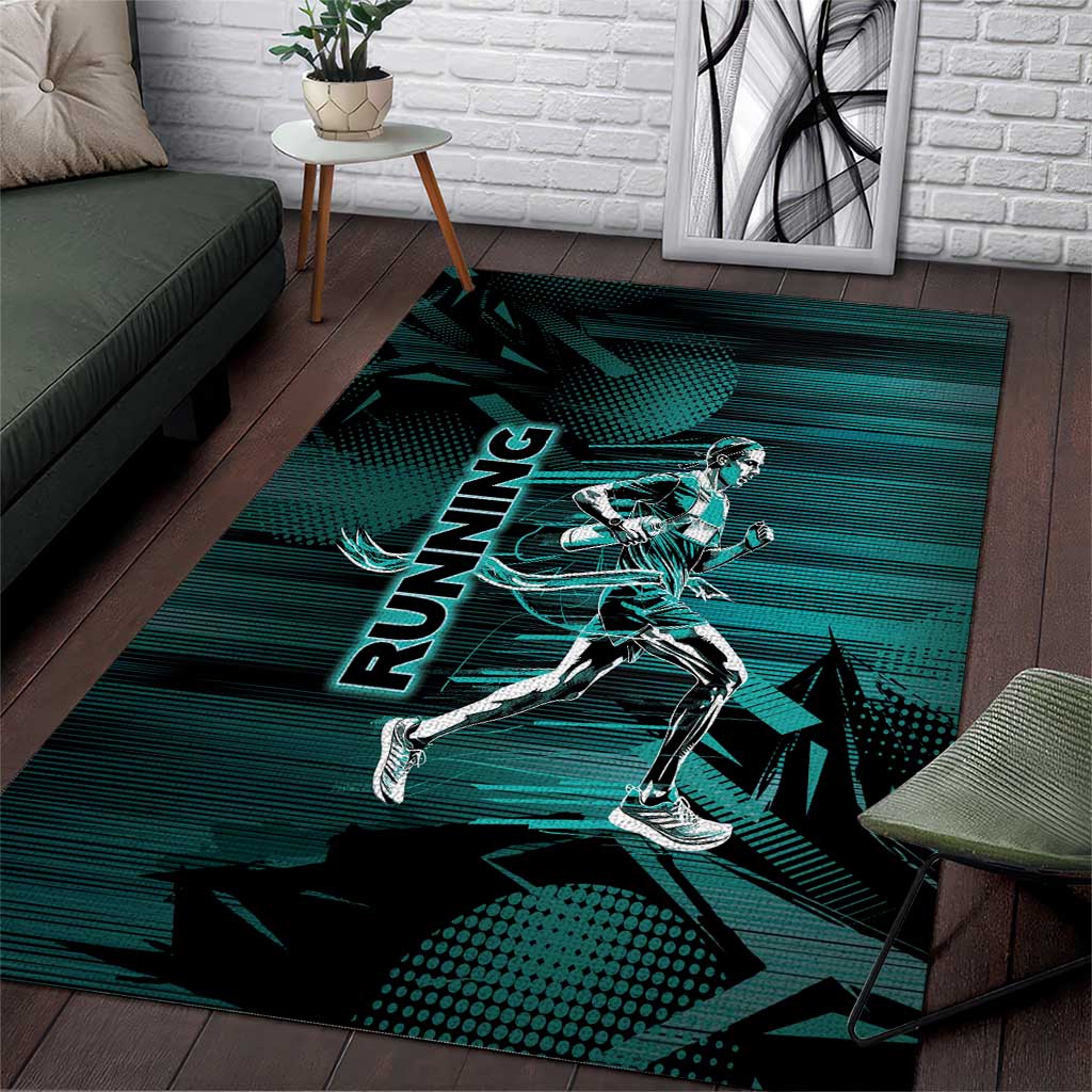 Running Area Rug Infinite Sprint Energy