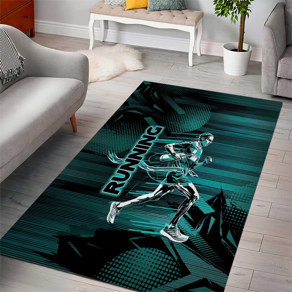 Running Area Rug Infinite Sprint Energy
