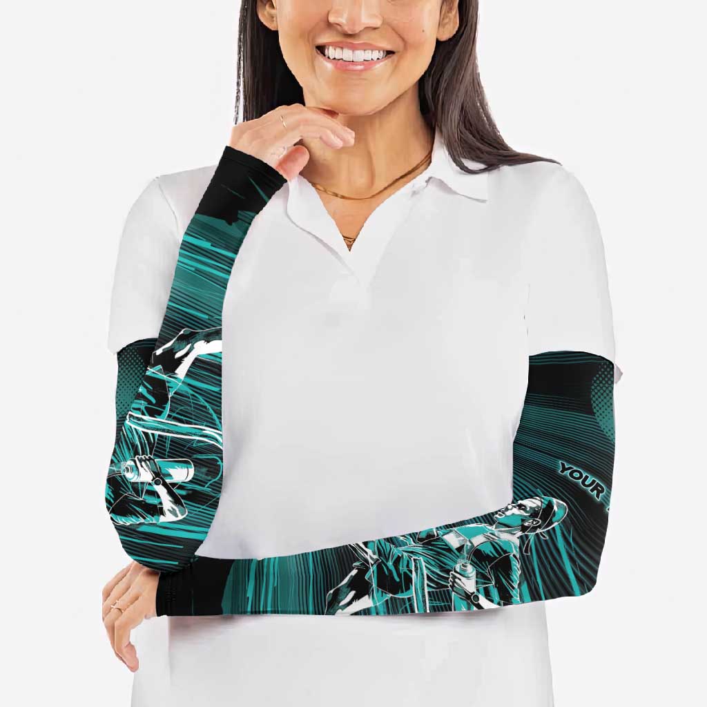 Personalized Running Arm Sleeves Infinite Sprint Energy