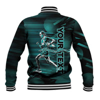 Personalized Running Baseball Jacket Infinite Sprint Energy