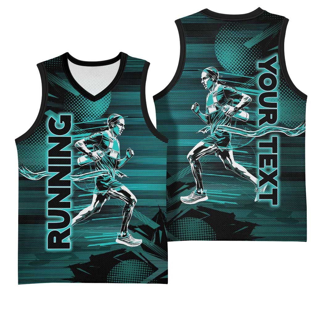 Personalized Running Basketball Jersey Infinite Sprint Energy