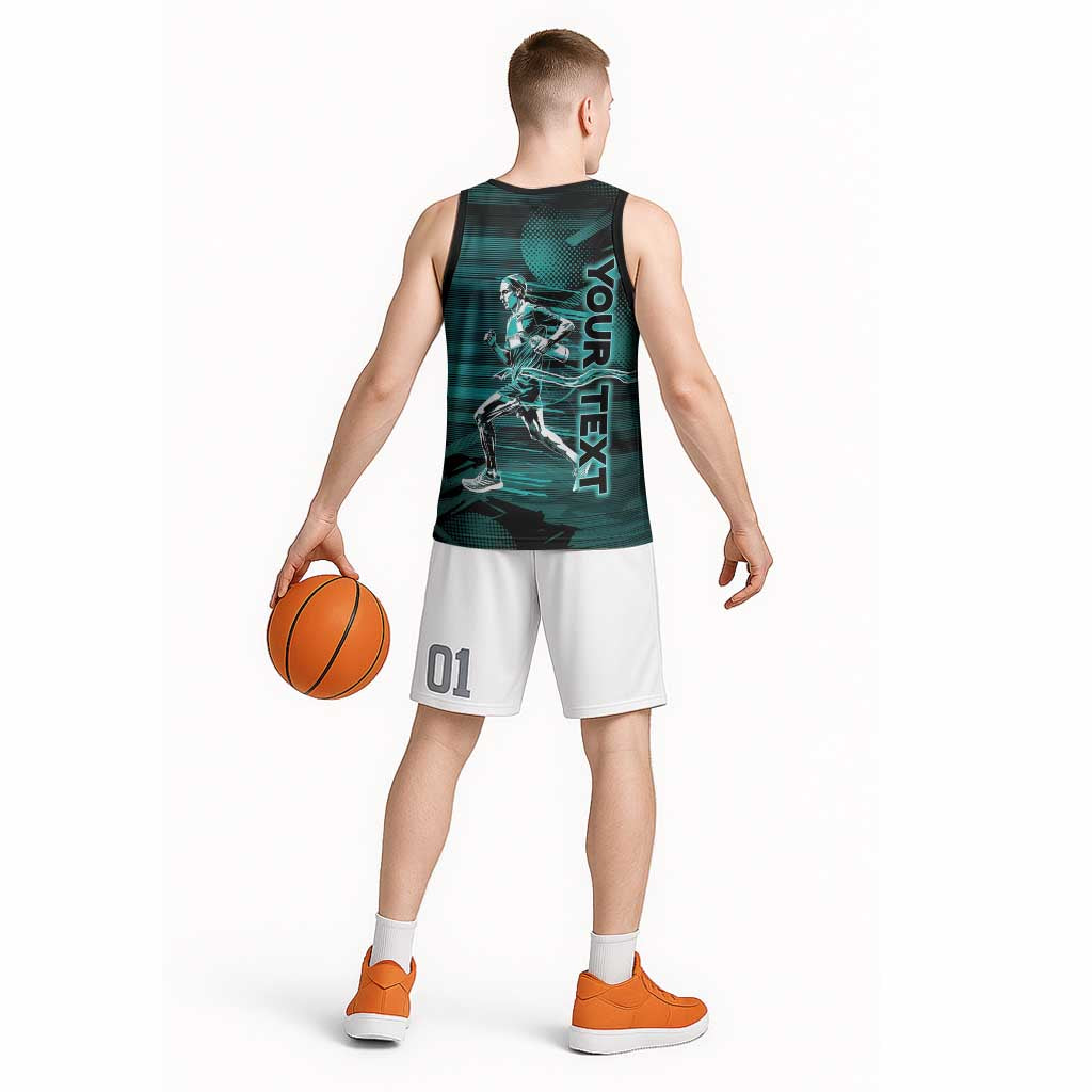 Personalized Running Basketball Jersey Infinite Sprint Energy