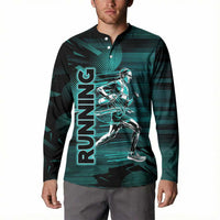 Personalized Running Button Sweatshirt Infinite Sprint Energy