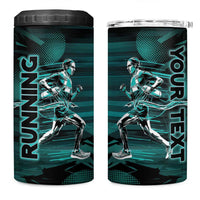 Personalized Running 4 in 1 Can Cooler Tumbler Infinite Sprint Energy