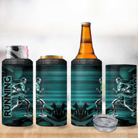 Personalized Running 4 in 1 Can Cooler Tumbler Infinite Sprint Energy