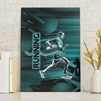 Running Canvas Wall Art Infinite Sprint Energy