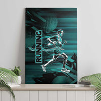 Running Canvas Wall Art Infinite Sprint Energy