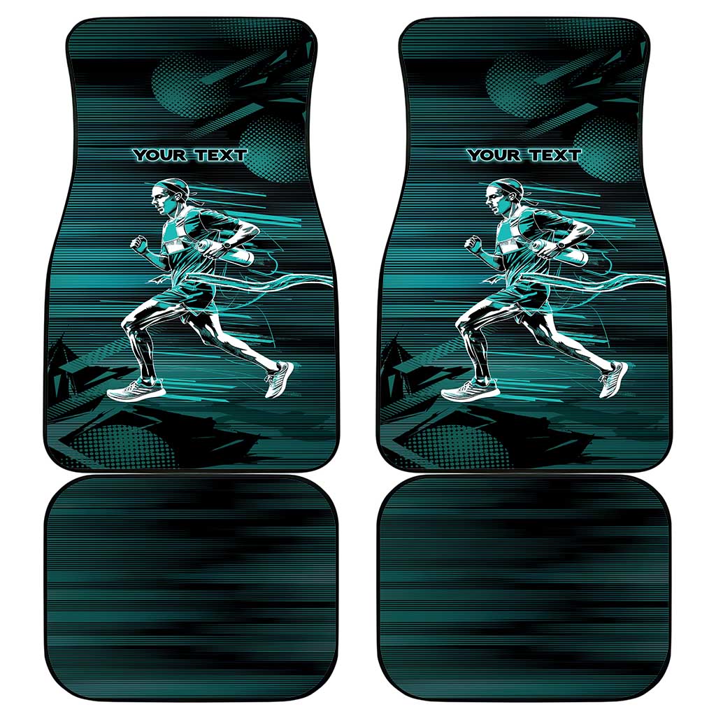 Personalized Running Car Mats Infinite Sprint Energy