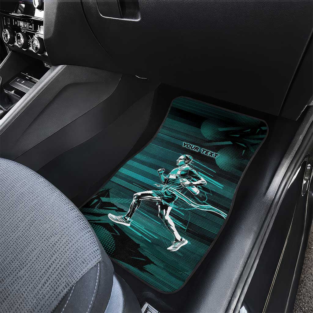Personalized Running Car Mats Infinite Sprint Energy