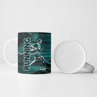 Personalized Running Ceramic Mug Infinite Sprint Energy