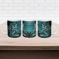 Personalized Running Ceramic Mug Infinite Sprint Energy